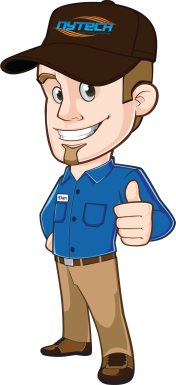 Nytech mascot - Need a reliable repair company? Call 303-663-6840 today!