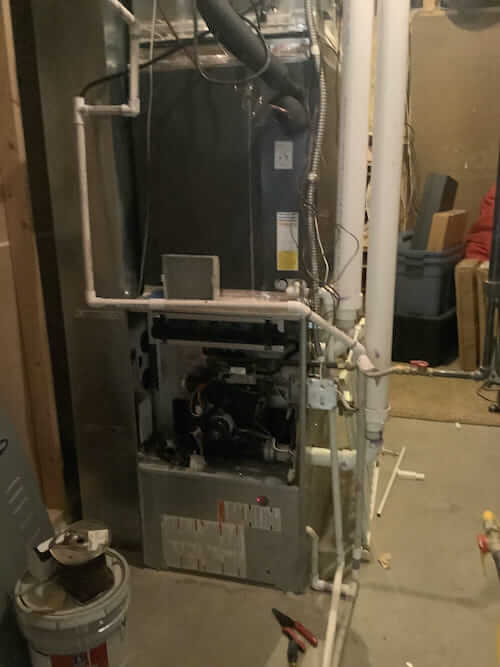 Lennox Furnace Replacement – Cheyenne Drive in Larkspur
